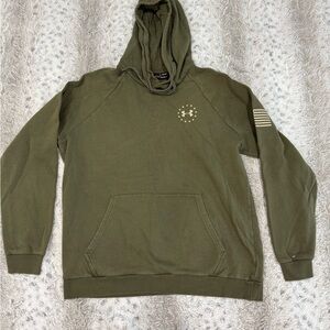 Under Armour Olive Green Men's Hoodie